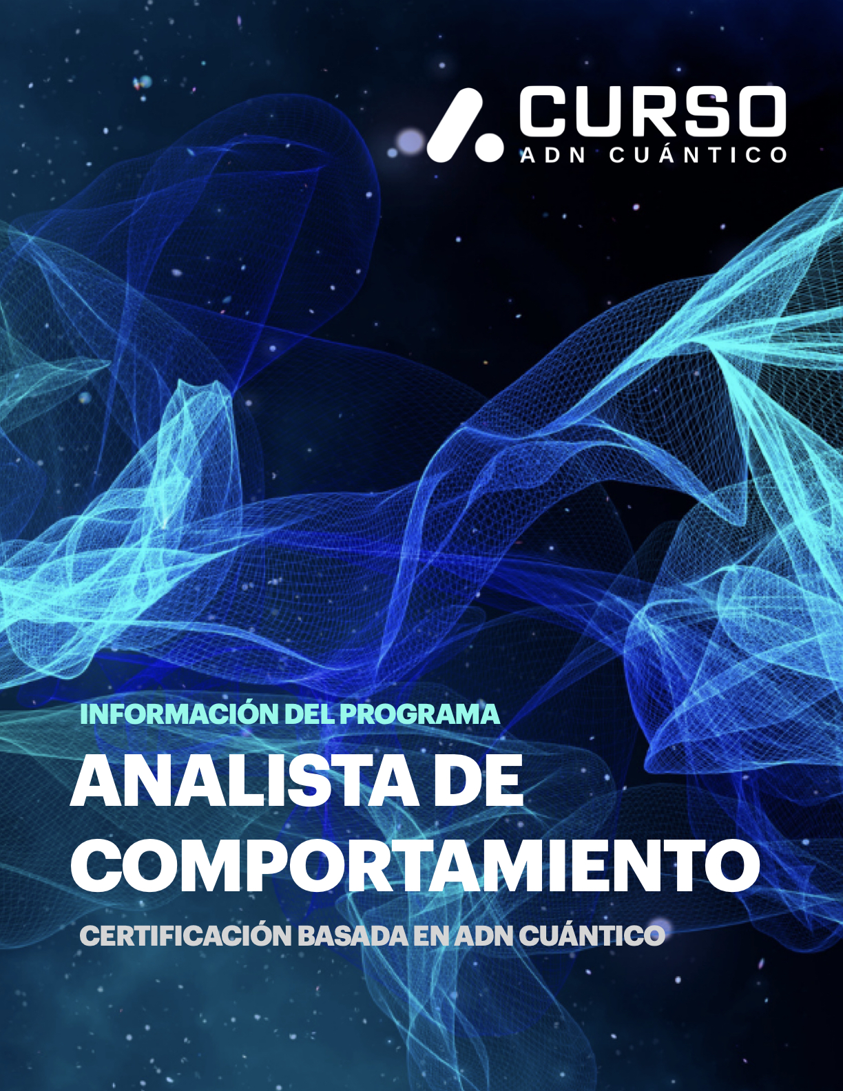 Pensum del curso — Analista de Comportamiento, certificación basada en ADN Cuántico
